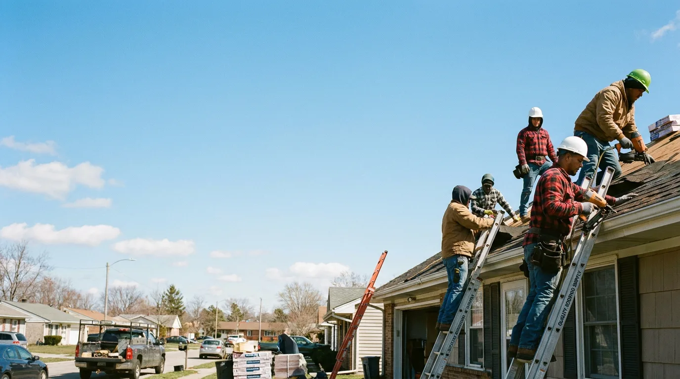 Roofing in Bryan, OH near me